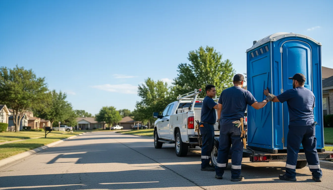 Portable Toilet Rental in Weaver, AL near me